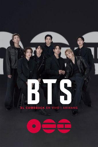 Poster de BTS  El Comeback en vivo