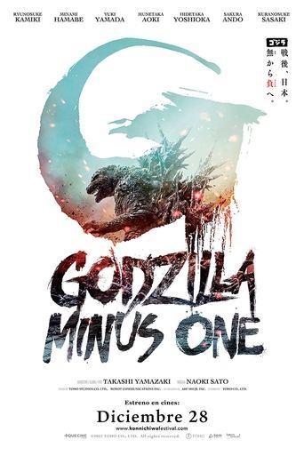 Poster de Godzilla. Minus One